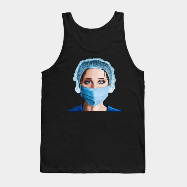 Healthcare Professional Tank Top by sparkling-in-silence